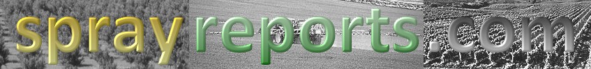 sprayreports.com pesticide chemical spray record keeping